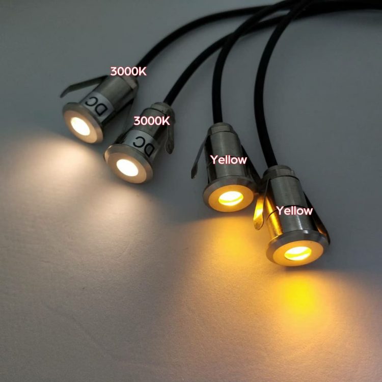 Small Rays Led New small Led Inground Lights Dia15mm, H26mm, Cut 13mm, 304SS, IP68 ...