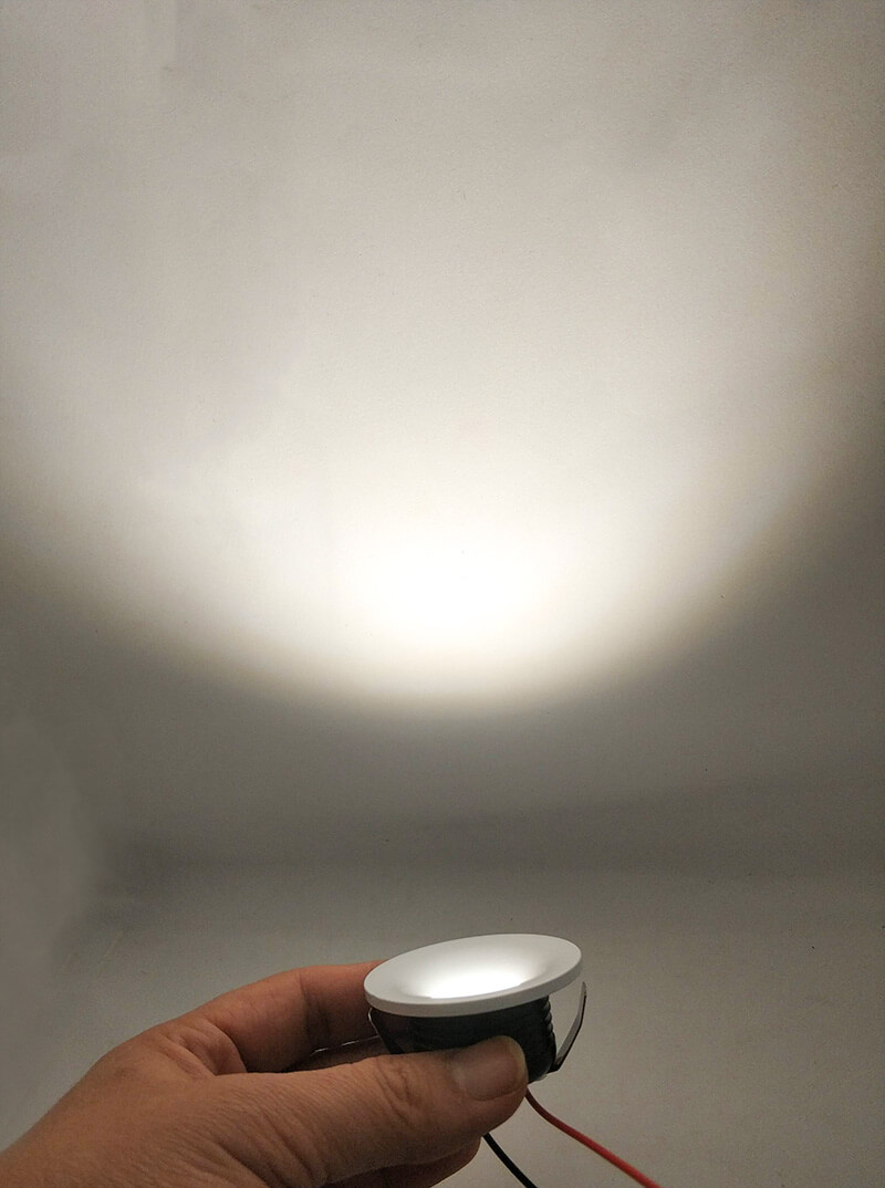 Mini LED Down Light Dia48*H23mm, cut out 30-42mm,3W with driver 6 Mini LED Down Light Dia48*H23mm, cut out 30-42mm,3W with driver - Image 6