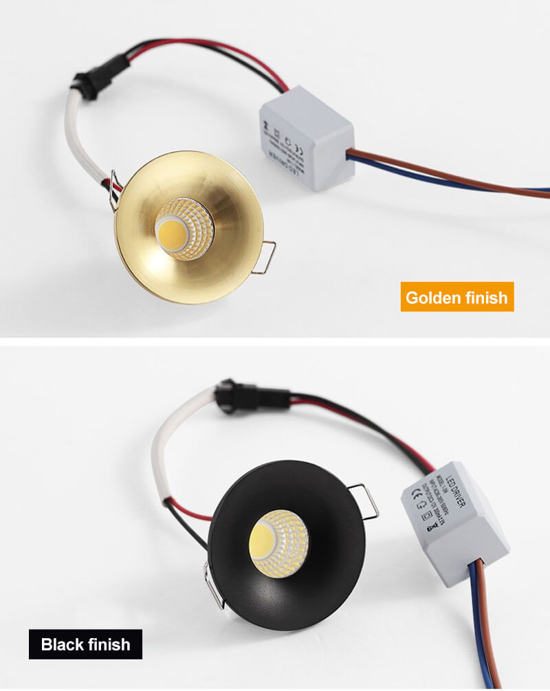 Mini LED Down Light Dia48*H23mm, cut out 30-42mm,3W with driver 8 Mini LED Down Light Dia48*H23mm, cut out 30-42mm,3W with driver - Image 8