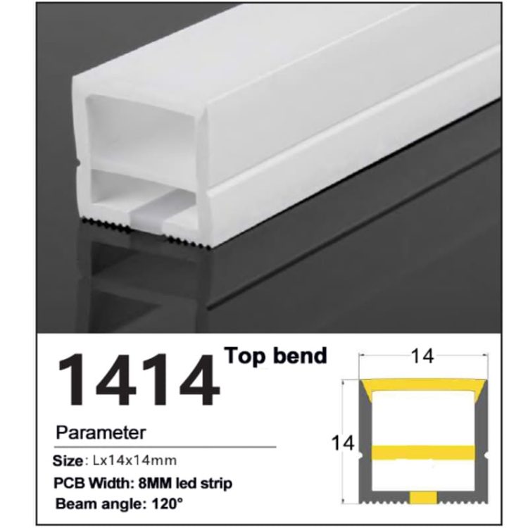 Flat Silicone LED Strip Tube