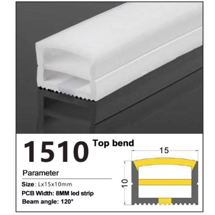 Flat Silicone LED Strip channel