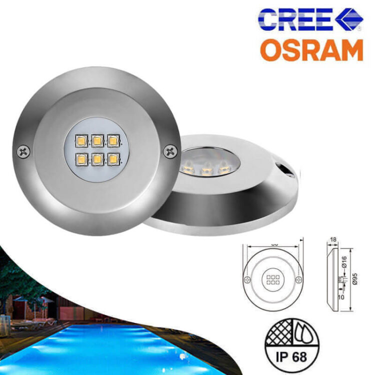 Submersible pool lights