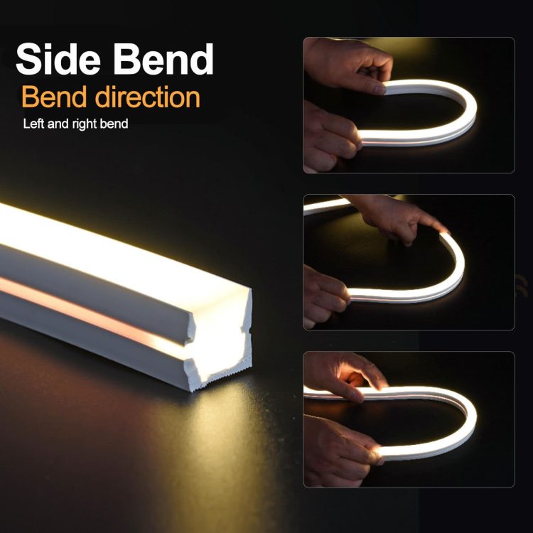 side bend silicone tube