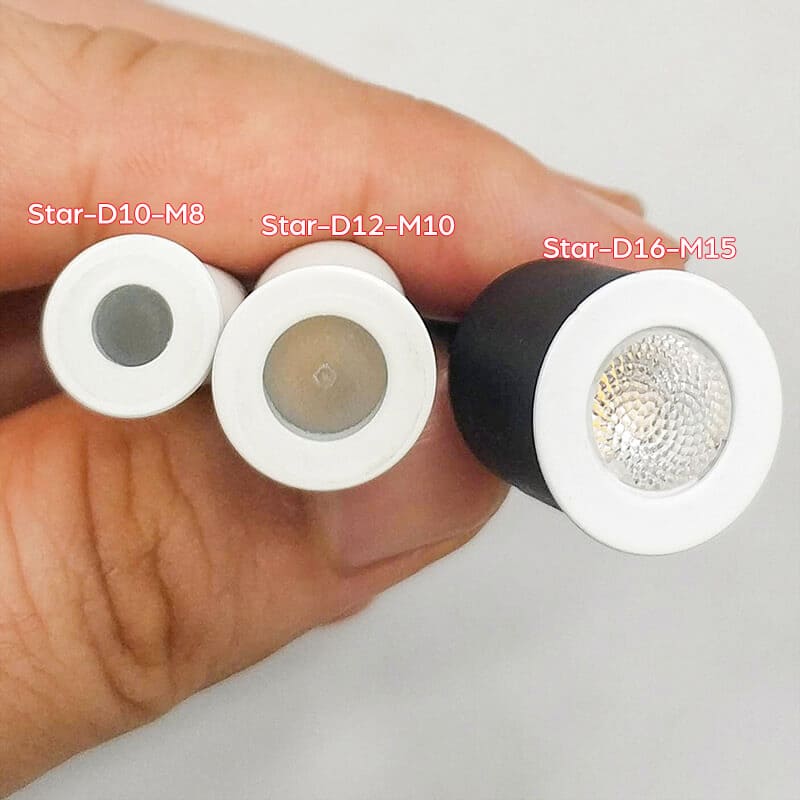 New Ceiling star lights Dia12mm*H21mm, Cut out 10mm, DC24V Tiny 5 New Ceiling star lights Dia12mm*H21mm, Cut out 10mm, DC24V Tiny - Image 5