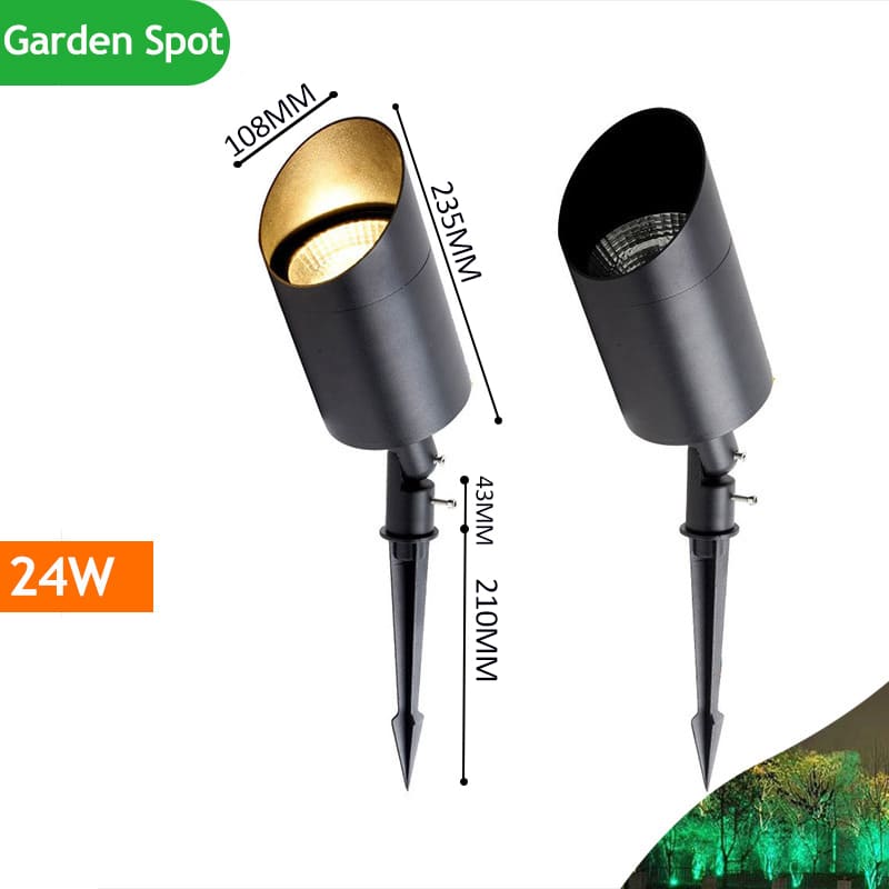 Superior Led Spike Spot Light 24W Dia108mm, with Anti-glare hood 1 Led Spike Spot Light 24W Dia108mm