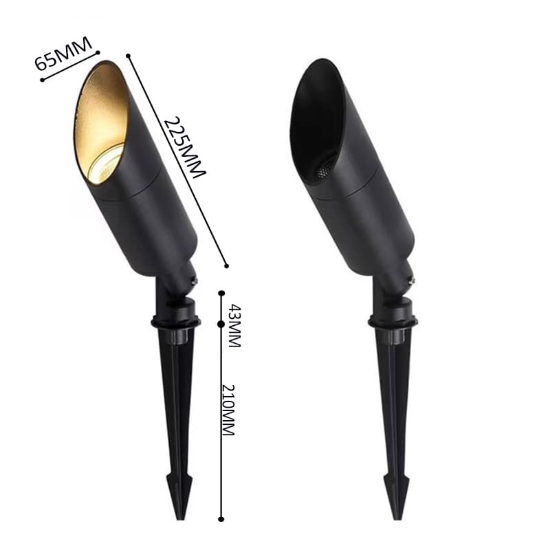 Superior Led Spike Spot Light 10W Dia65mm, with Anti-glare hood 3 Led Spike Spot Light 10W Dia65mm