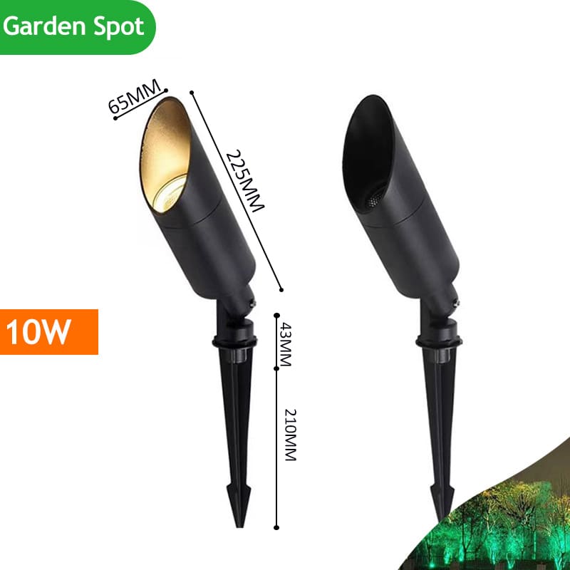 Superior Led Spike Spot Light 10W Dia65mm, with Anti-glare hood 1 Led Spike Spot Light 10W Dia65mm