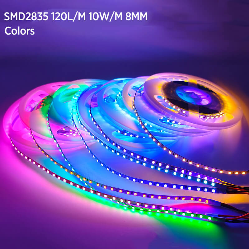 New SMD2835 LED strip 8mm 120LED/m 10W/m 24V 80Ra 10m/Reel 3 New SMD2835 LED strip 8mm 120LED/m 10W/m 24V 80Ra 10m/Reel - Image 3