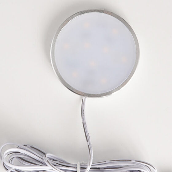 Under cabinet LED Puck Light Ultra thin DC12V Dia60*H7mm - Image 4