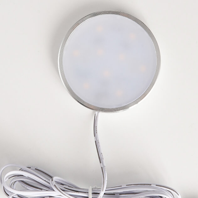 Under cabinet LED Puck Light Ultra thin DC12V Dia60*H7mm 4 Under cabinet LED Puck Light Ultra thin DC12V Dia60*H7mm - Image 4