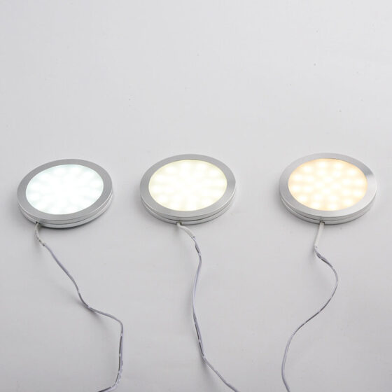 Under cabinet LED Puck Light Ultra thin 8mm DC12V - Image 4