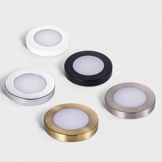 Under cabinet LED Puck Light Ultra thin DC12V Dia68*H12mm