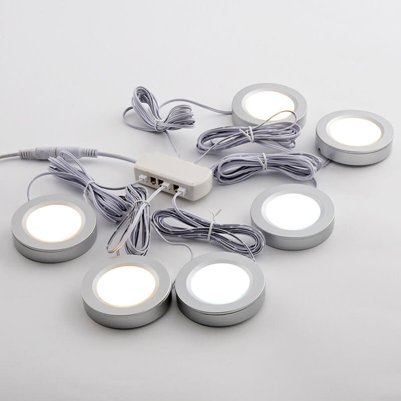 Under cabinet LED Puck Light Ultra thin DC12V Dia70*H15mm 4 Under cabinet LED Puck Light Ultra thin DC12V Dia70*H15mm - Image 4