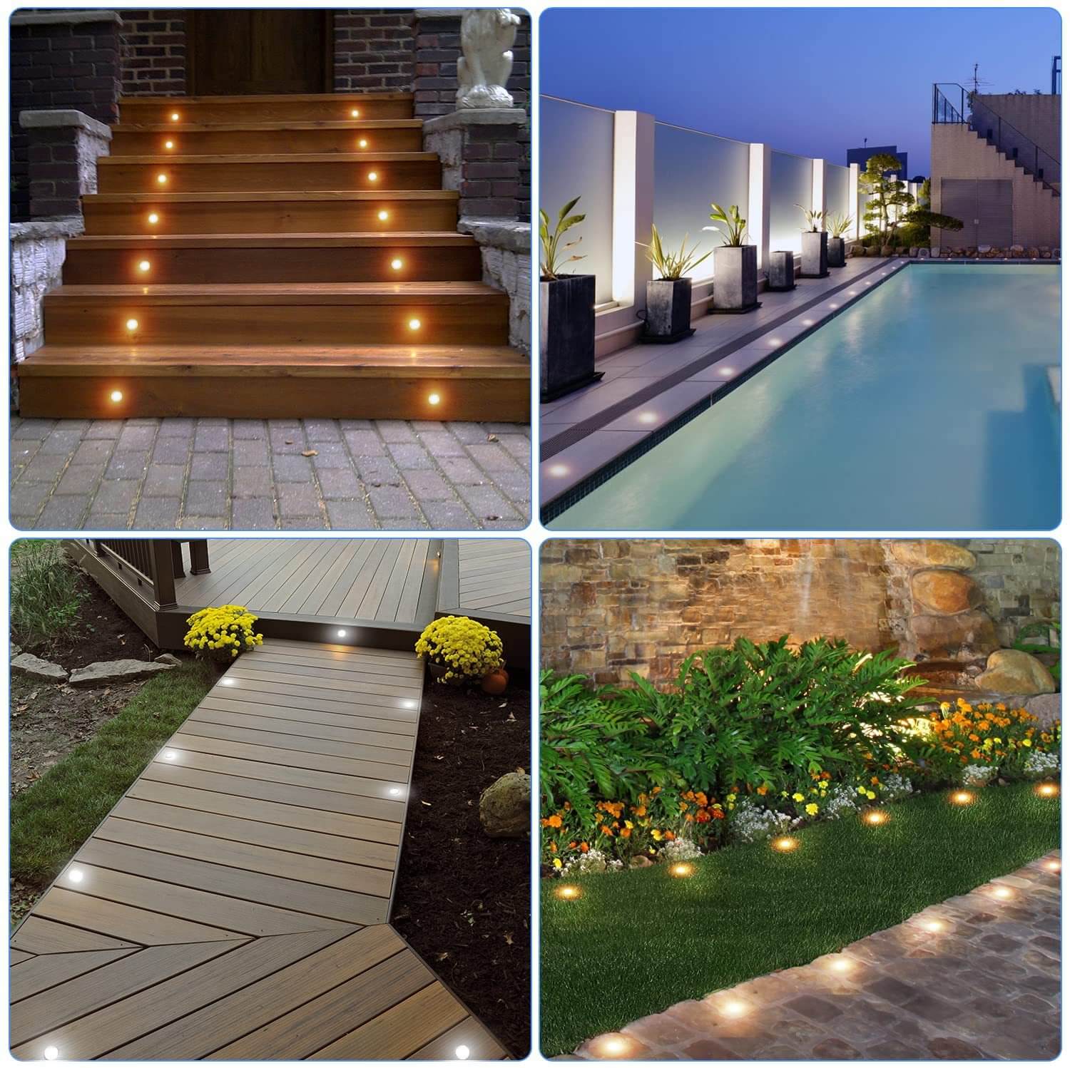 New Complete Kit LED deck lights of 10PCS CCT Tunable 6 New Complete Kit LED deck lights of 10PCS CCT Tunable - Image 6