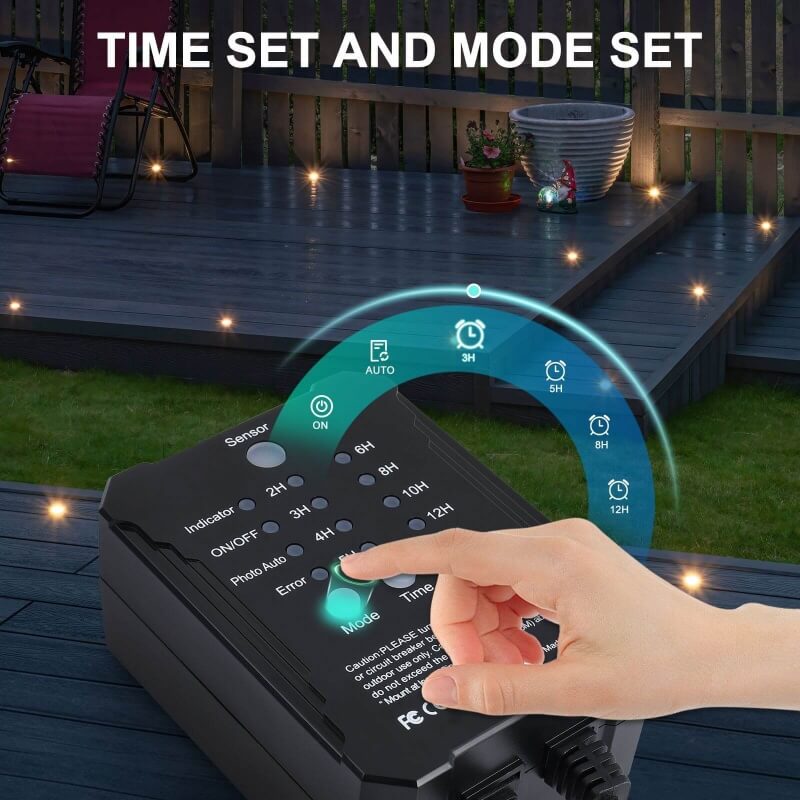 New Sensor timer Complete Kit LED deck lights of 16PCS 2 New Sensor timer Complete Kit LED deck lights of 16PCS - Image 2