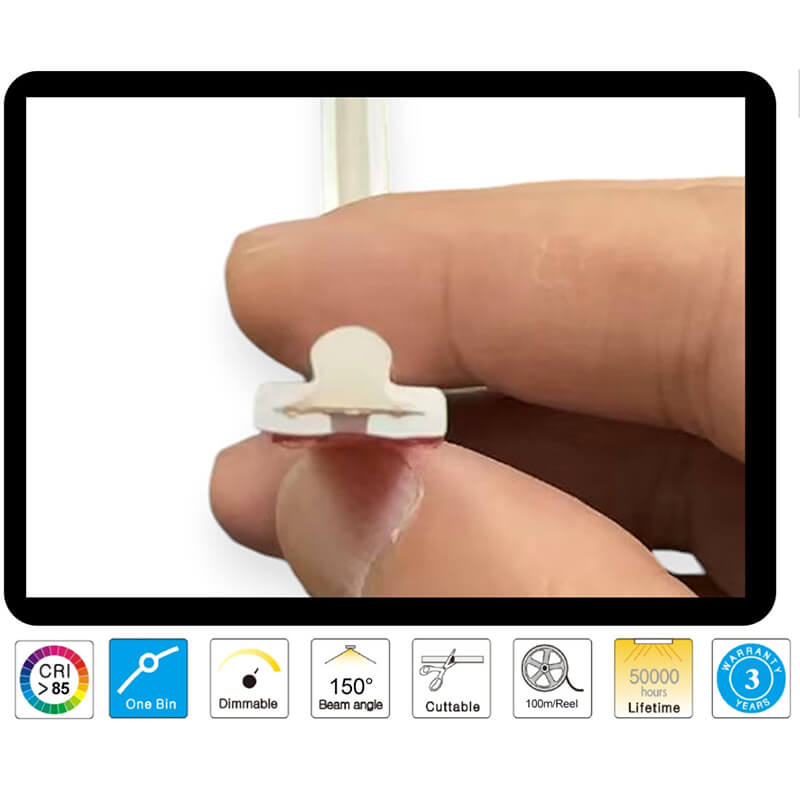 New IP68 Solid Silicone COB Strip waterproof 10*5mm SC1005 5 New IP68 Solid Silicone COB Strip waterproof 10*5mm SC1005 - Image 5