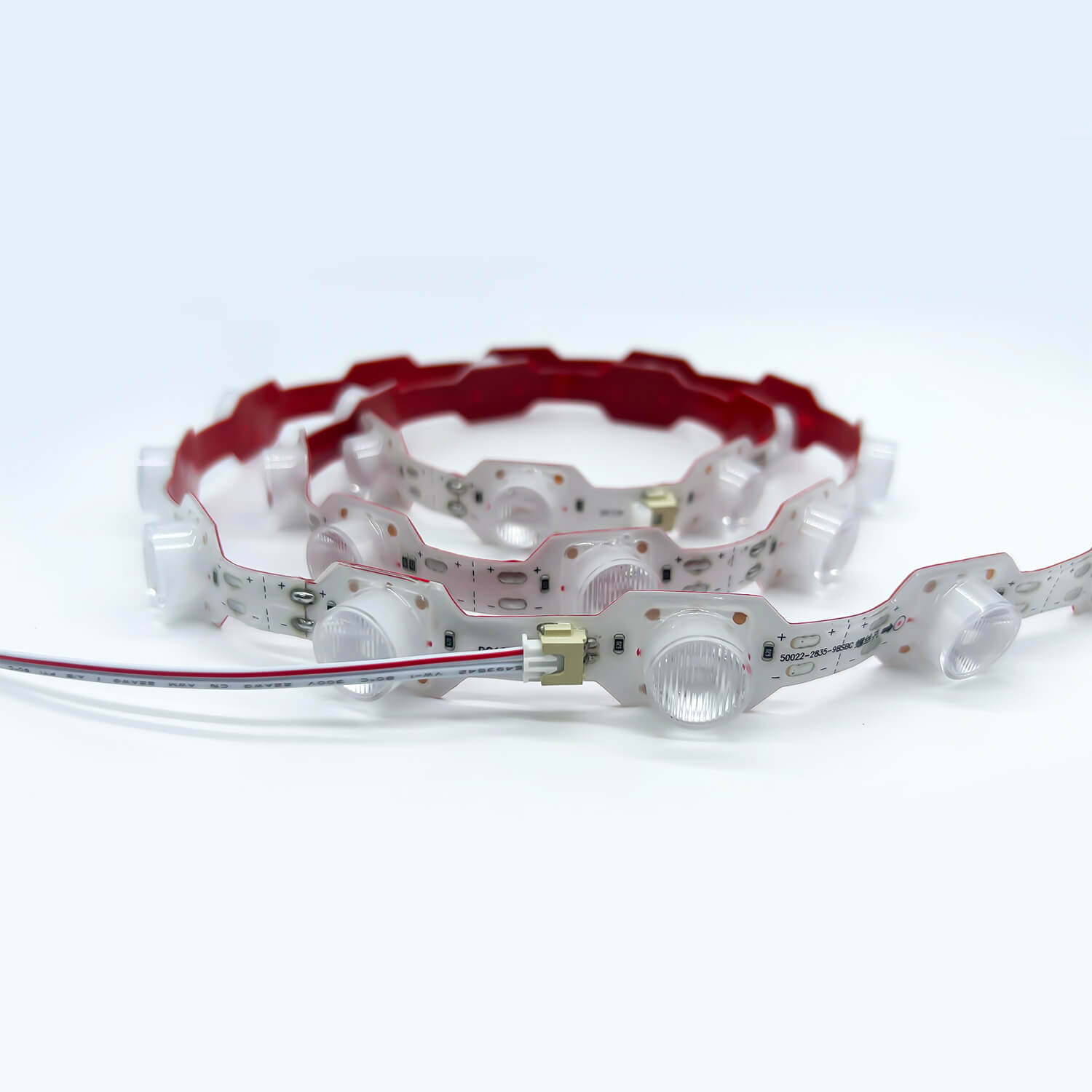 Zipzag LED Strip with Lens IP67 18D/M 20W/m 22mm 1LED CUT 12V plug-play 50mtr/Reel 9 Zipzag LED Strip with Lens IP67 18D/M 20W/m 22mm 1LED CUT 12V plug-play 50mtr/Reel - Image 9