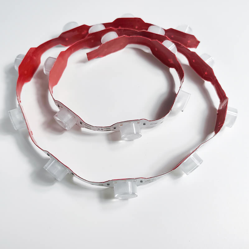 Zipzag LED Strip with Lens IP67 18D/M 20W/m 22mm 1LED CUT 12V plug-play 50mtr/Reel 5 Zipzag LED Strip with Lens IP67 18D/M 20W/m 22mm 1LED CUT 12V plug-play 50mtr/Reel - Image 5