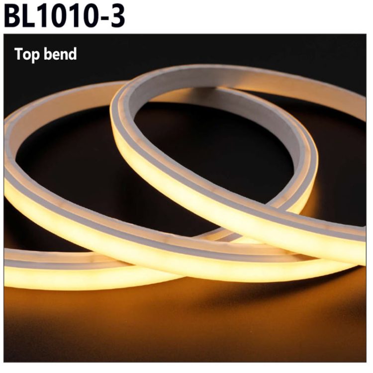 Flex neon Strip Silicone Neon LED Strip 1010-3Side Top bend