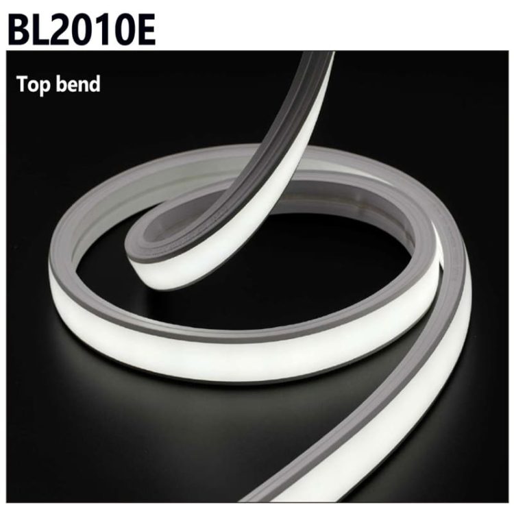 Silicone Neon LED Strip New Flex neon BL2010E with Edge Top bend