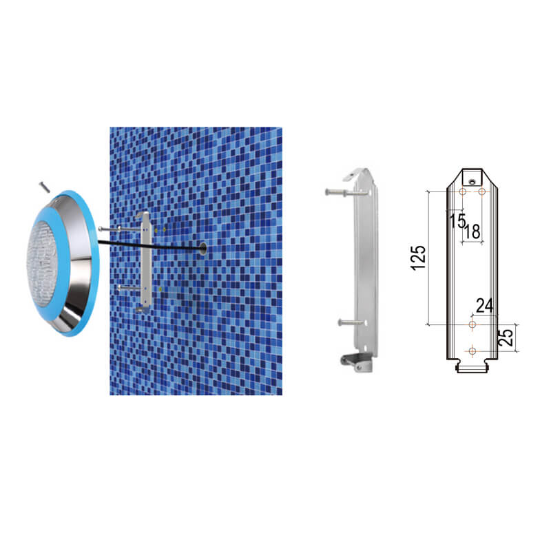 New high temperatuer resistance Swimming Pool Lights Dia150*H54mm 2 New high temperatuer resistance Swimming Pool Lights Dia150*H54mm - Image 2