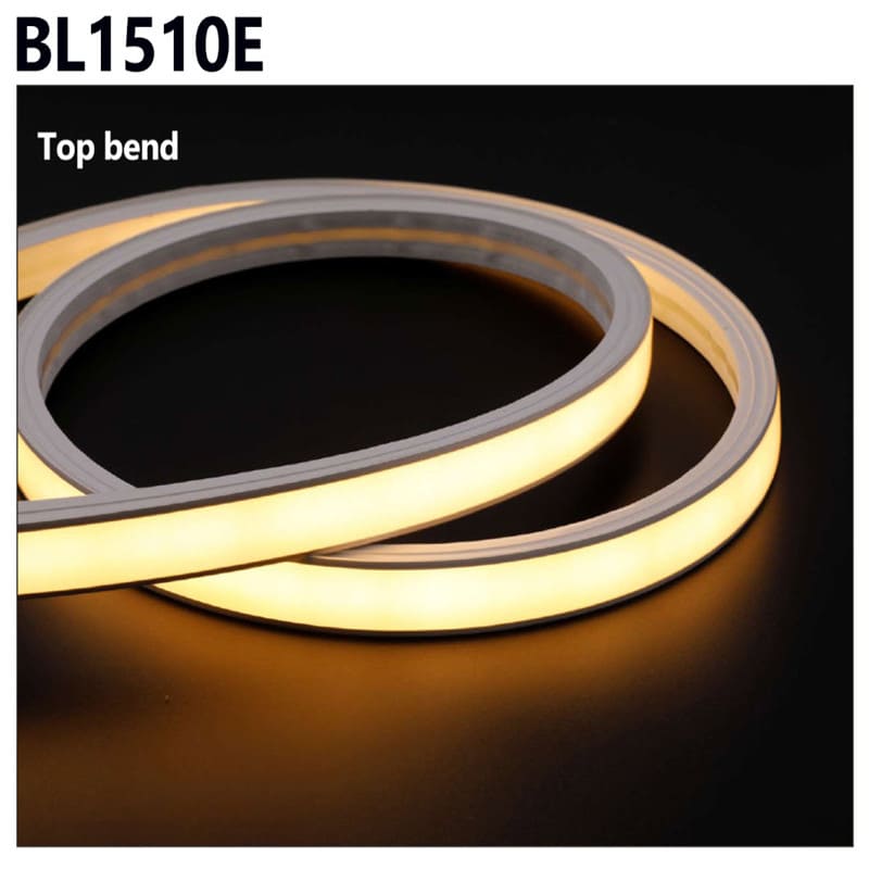 Silicone Neon LED Strip New Flex neon strip BL1510E with Edge Top bend 1 Silicone Neon LED Strip New Flex neon strip BL1510E with Edge Top bend