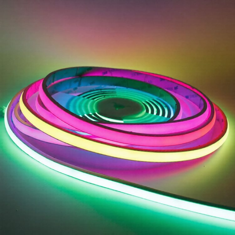 Landscape Lighting - Flex Linear Lighting - Direct Factory prices 15 IP68 Digital RGB COB Flex neon Strip