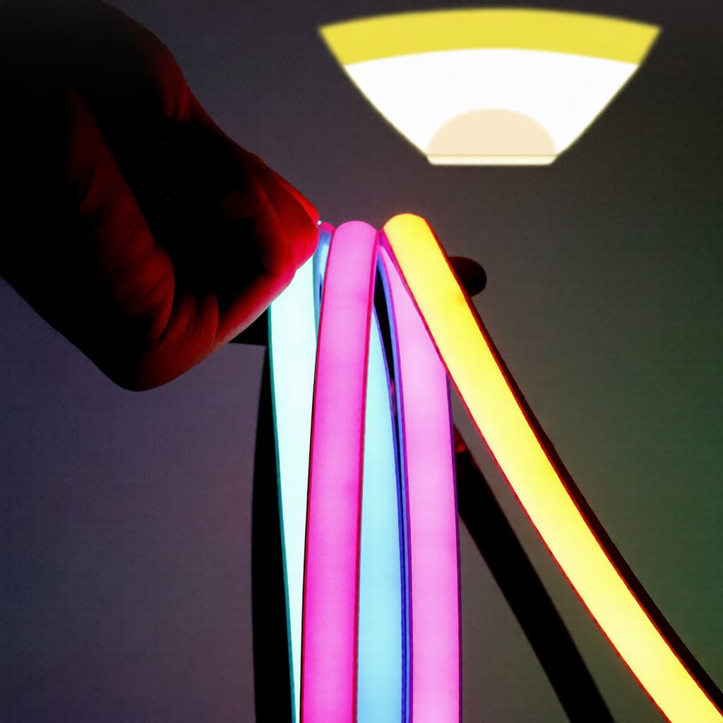 IP68 Digital RGBCW COB Flex neon Strip IC WS2811 840D/m 24V 29W/m W12mm IP68-FOB24V840D-RGBCWIC 1 IP68 Digital RGBCW COB Flex neon Strip