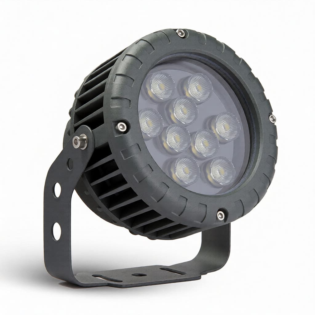 New Landscape Round LED Spotlight 9W Dia130mm 2 New Landscape Round LED Spotlight 9W Dia130mm - Image 2