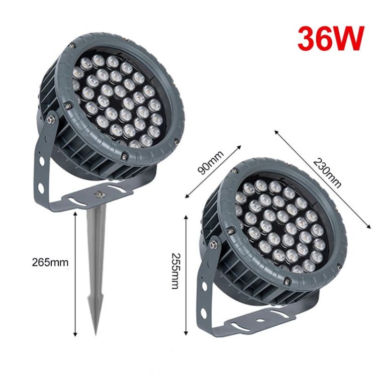 Landscape Round LED Spotlight 36W Dia230mm