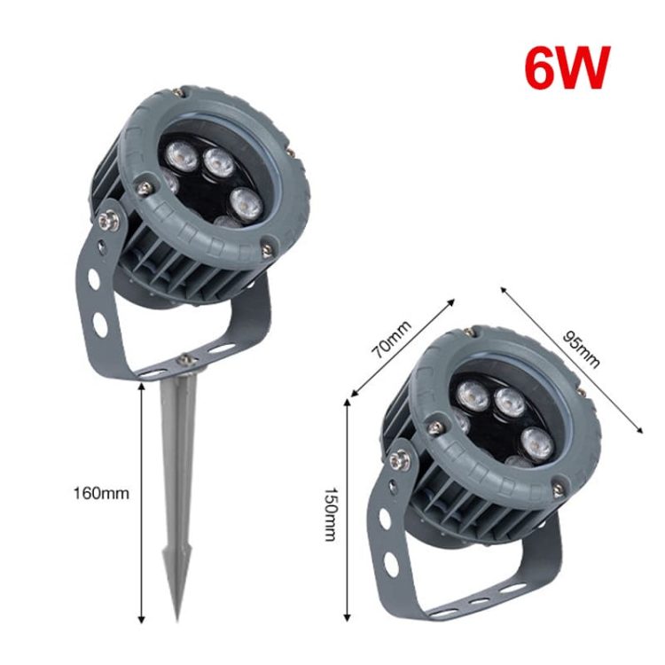 Landscape Round LED Spotlight 6W Dia95mm