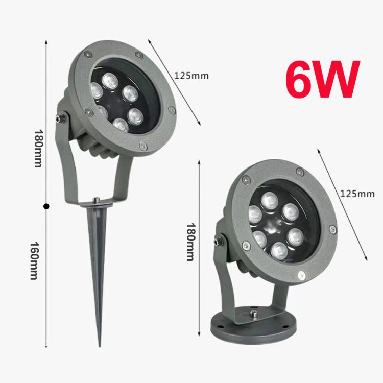 Landscape Lighting - Flex Linear Lighting - Direct Factory prices 7 Landscape LED Spot light 6Watt Dia125mm