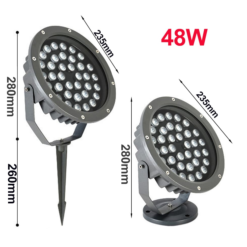 Outdoor Landscape LED Spot light 48Watt Dia235mm 1 Landscape LED Spot light 48Watt dia235mm