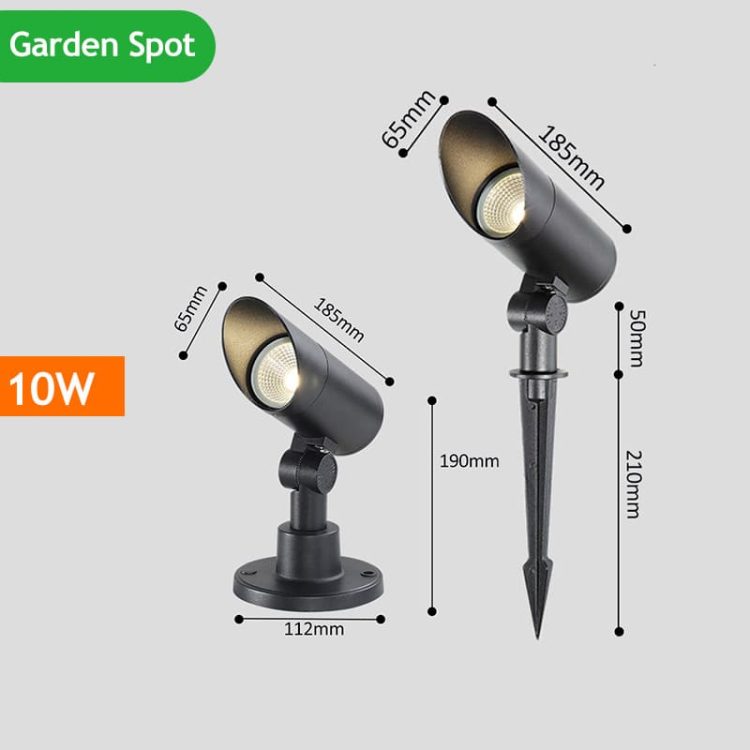 Landscape Lighting - Flex Linear Lighting - Direct Factory prices 9 Garden Led Spot Light dia65 10w
