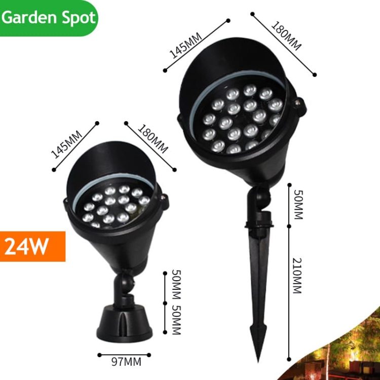 Landscape Round LED Spotlight 24W