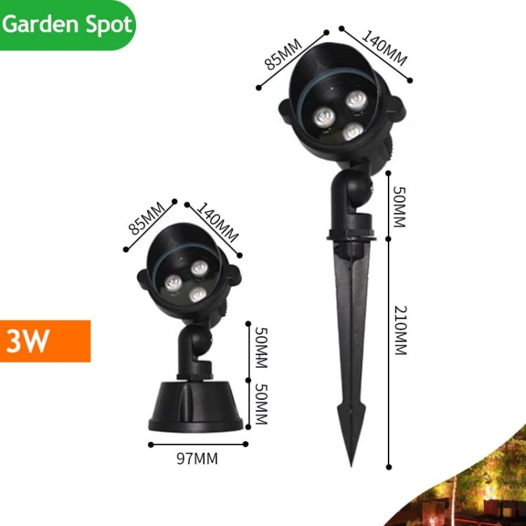 Landscape Lighting - Flex Linear Lighting - Direct Factory prices 5 Landscape Round LED Spotlight 3W Dia85mm