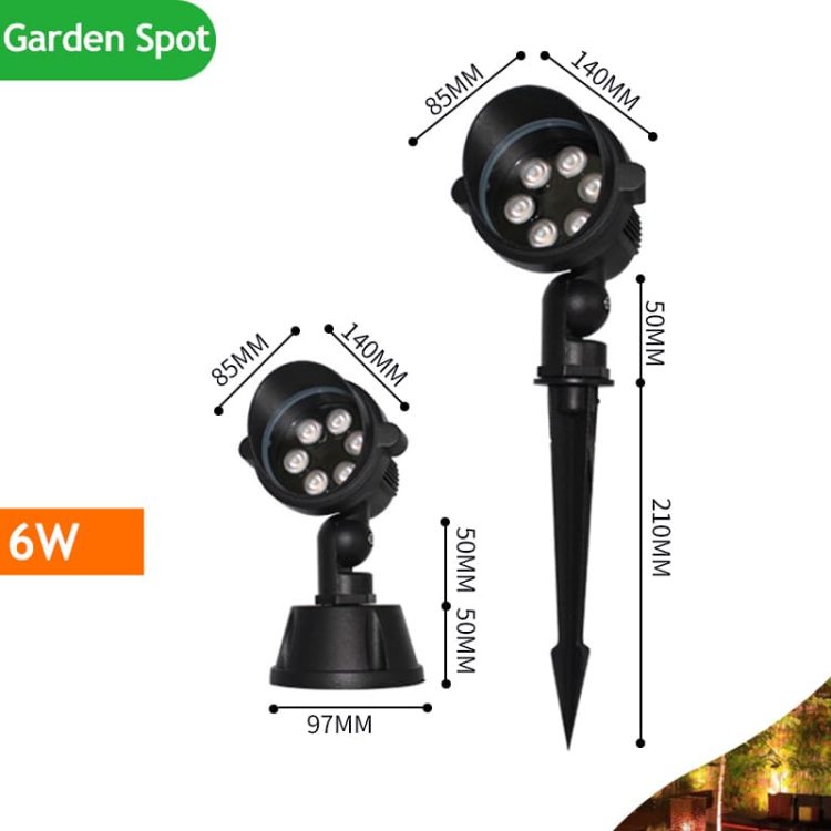 Landscape Lighting - Flex Linear Lighting - Direct Factory prices 7 Landscape Round LED Spotlight 6W Dia85mm