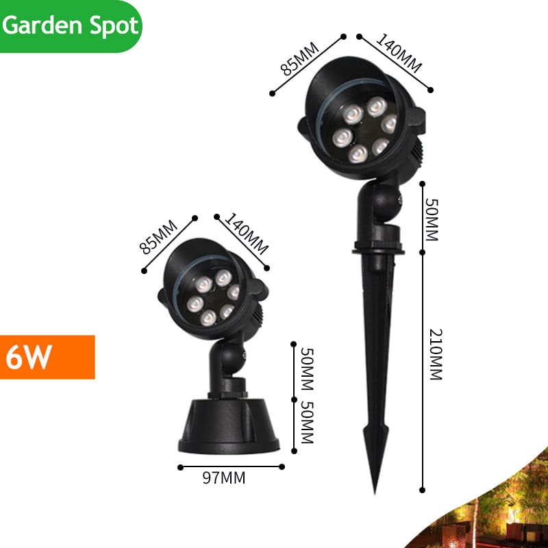 Landscape Round LED Spotlight 6W Dia85mm 1 Landscape Round LED Spotlight 6W Dia85mm