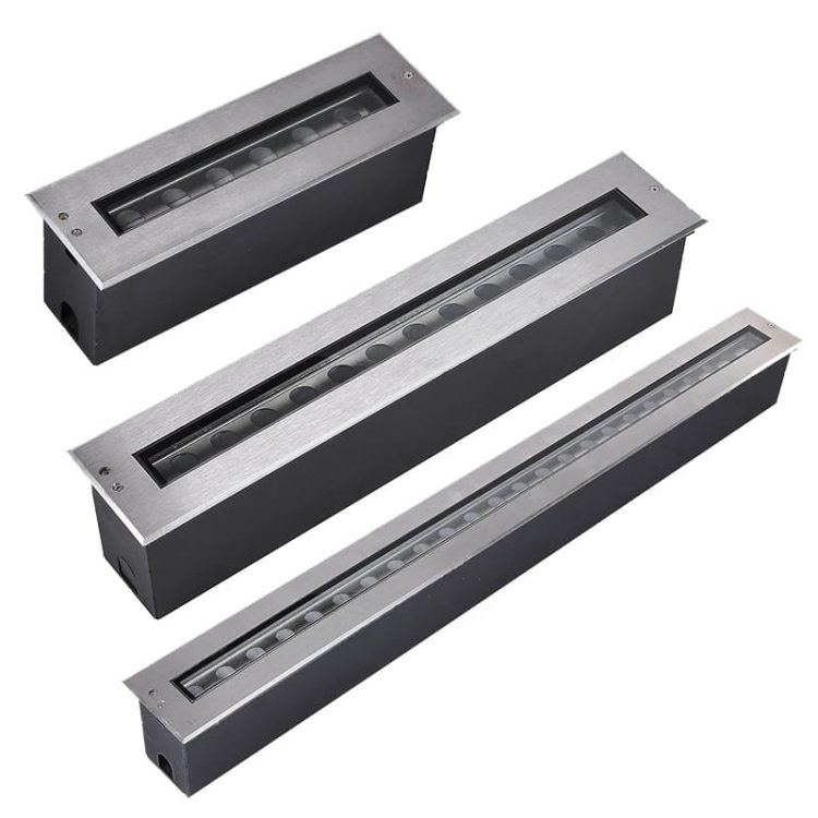 Linear Adjustable Inground wall washer- deep antiglare 6W 12W 24W