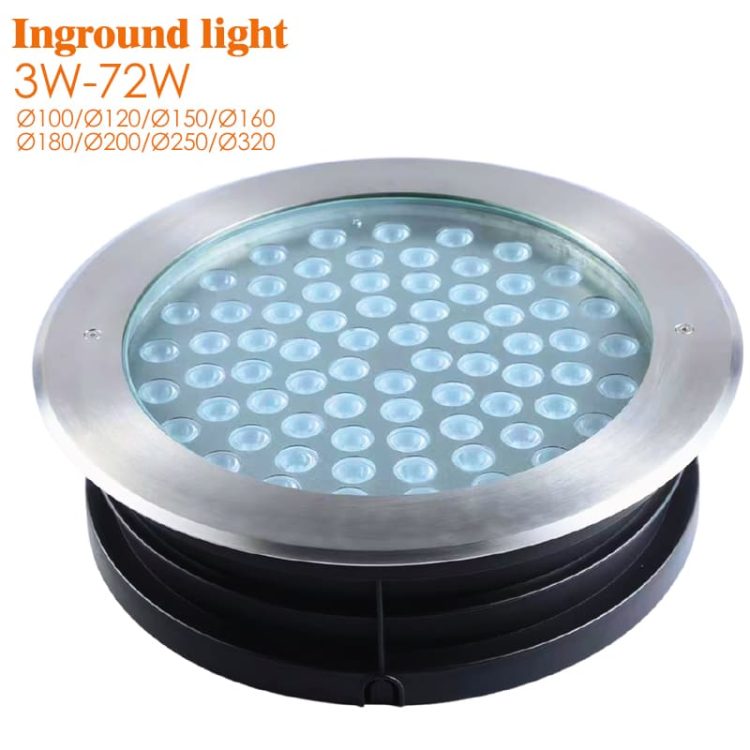 Landscape Lighting - Flex Linear Lighting - Direct Factory prices 5 Classic LED inground light Die-cast IP67 3W to 72W