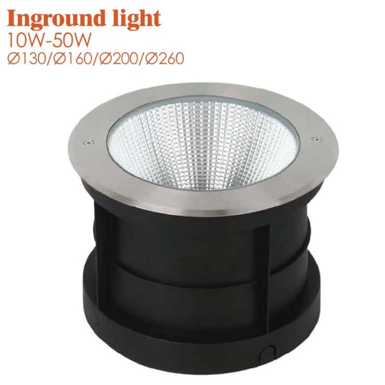Classic COB LED inground light Die-cast IP67 10W to 50W 304SS