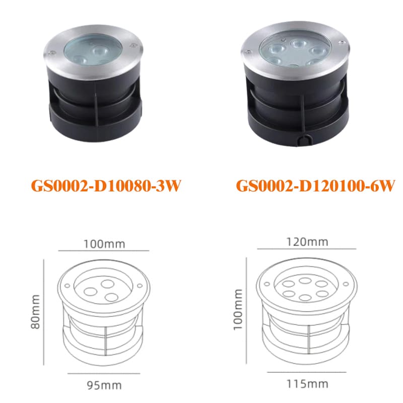 Classic LED inground light Die-cast IP67 3W to 72W 304SS 3 Classic LED inground light Die-cast IP67 3W to 72W 304SS - Image 3
