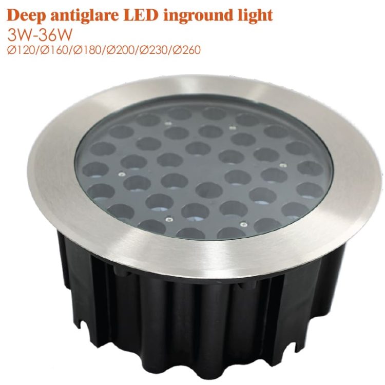 Landscape Lighting - Flex Linear Lighting - Direct Factory prices 5 New Deep antiglare LED inground light 3W-54W 304SS