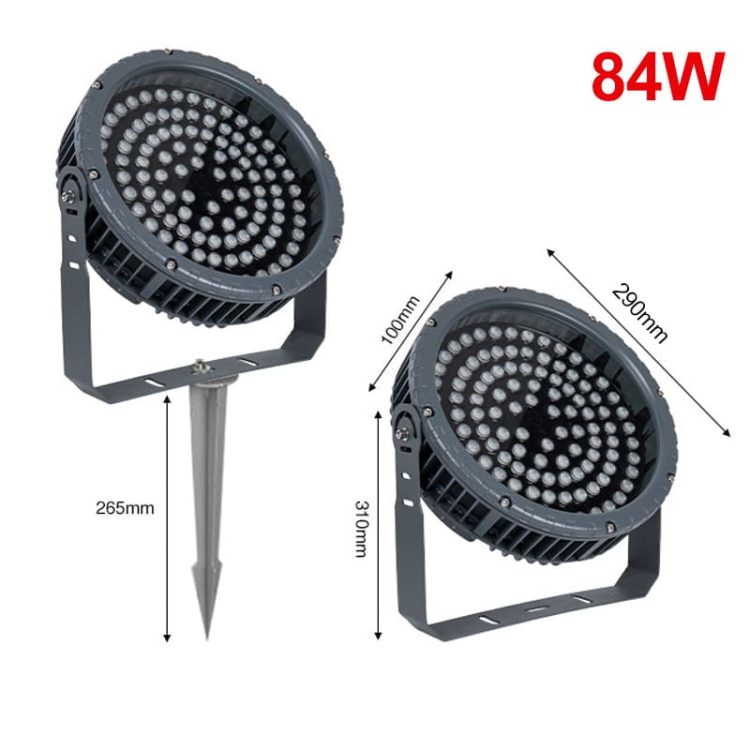 Landscape Round LED Spotlight 84W Dia290mm